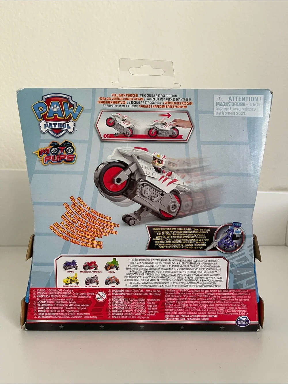 Brand New Paw Patrol Moto Pups Wildcat and Deluxe Vehicle